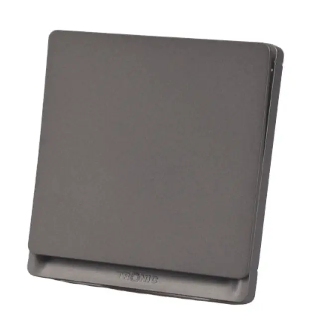 TRONIC 1G 2W SWITCH GREY TD5112-GY