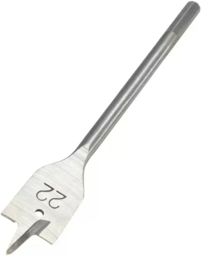 WOOD FLAT DRILL BIT 22MM -  PTA-BT-FWB22-BORUI