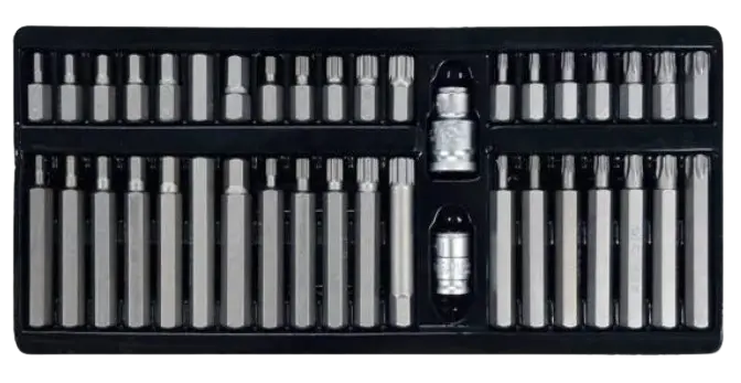 YATO HEX TORX BIT DRIVER SET 40PCS - YT0400