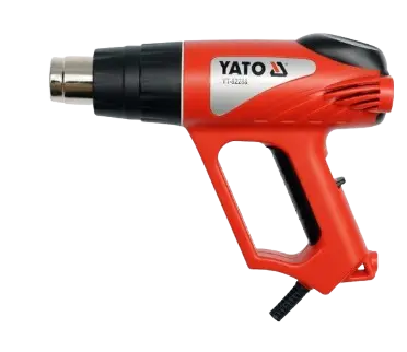 YATO HOT AIR GUN WITH ACCESSORIES - YT82291BS