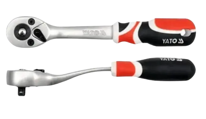 YATO RATCHET HANDLE 1/4'' -  YT07291