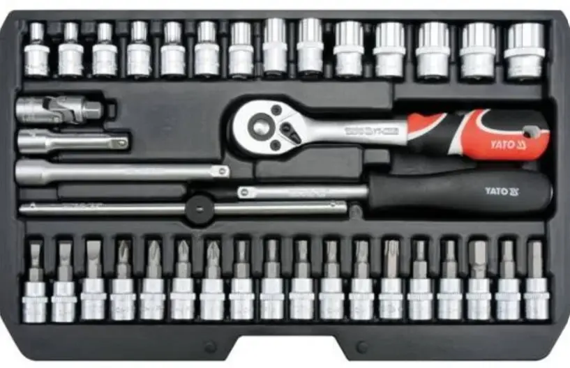 YATO SOCKET SET 1/4'' 38PCS - YT14471