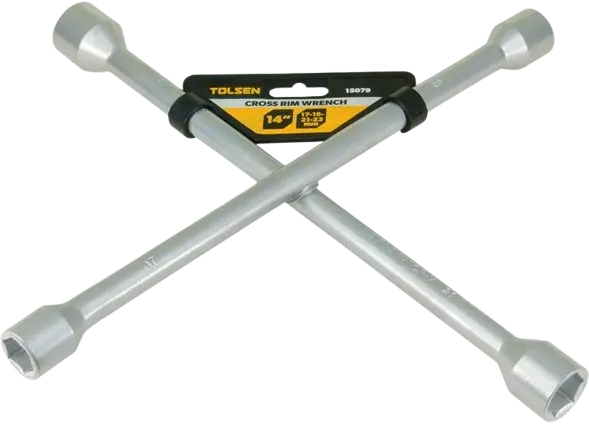 TOLSEN CROSS RIM WRENCH 14''  (17X19X21X23MM) - HTT15079