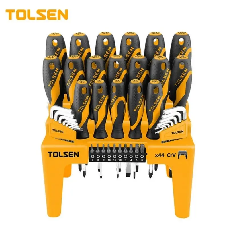 TOLSEN 44PCS SCREDRIVER SET - HTT20184