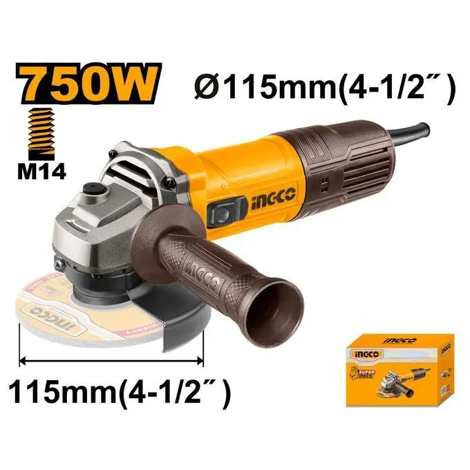 ANGLE GRINDER AG75028 - 41/2''