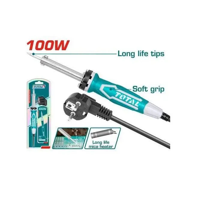 ELECTRIC SOLDERING IRON 100W TOTAL - TET10006