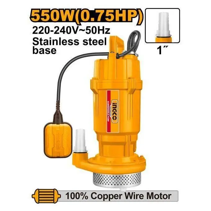 SUBMERSIBLE CLEAN W. PUMP INGCO - SPC5508