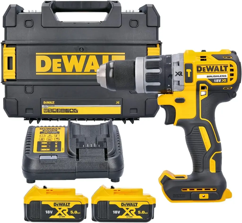 DEWALT CORDLESS DRILL 13mm x 5.0AH X 18V - DCD796P2-GB
