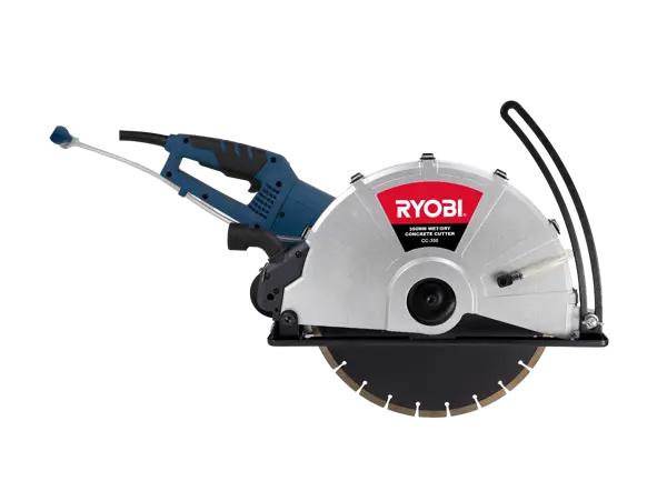 RYOBI CONCRETE CUTTER WET/DRY 2600W 350MM - CC-350