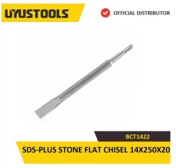 SDS PLUS STONE FLAT CHISEL 14X250X20MM UYUS - BCT1422