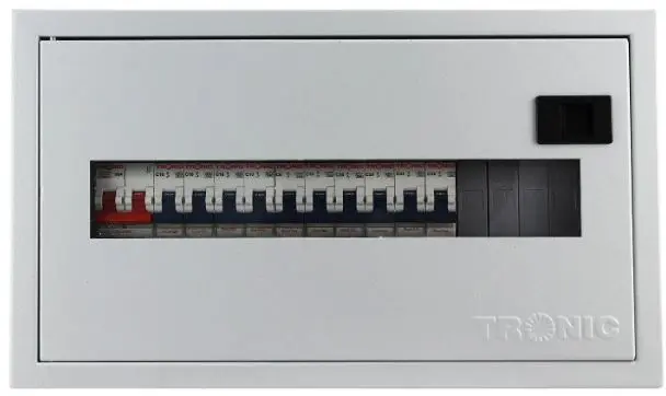TRONIC CONSUMER UNIT 12 WAYS SP 100A ISOLATOR 2 POLE - CU HA14-IS
