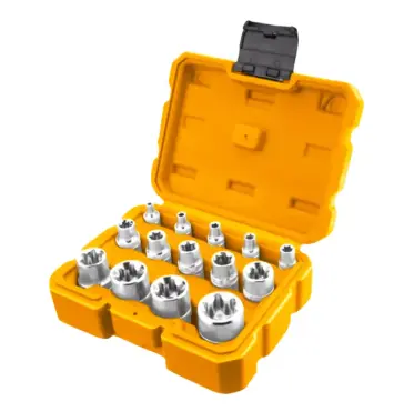 [HKTETS0114] 14 PCS E-TYPE SOCKET SET