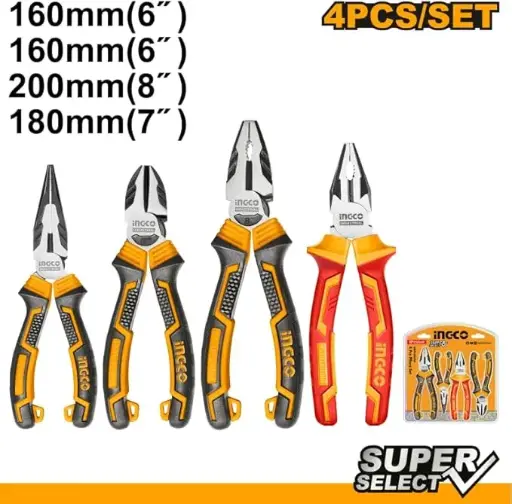 [HKPS28458] 4PC PLIERS SET - HKPS28458
