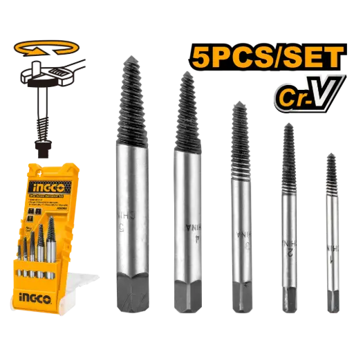 [ASE008] 5PCS SCREW EXTRACTOR SET