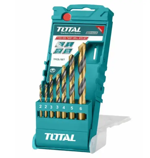 [TACSD0075] 7PCS HSS TWIST DRILL BITS SET - TACSD0075