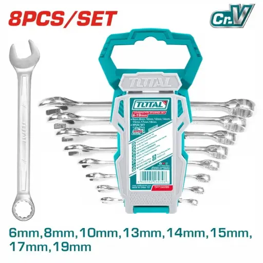 [THT102286] 8PCS COMBINATION SPANNER SET- THT102286