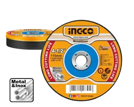 [MCD1211525] ABRASIVE METAL CUTTING DISC MCD1211525 - 41/2''