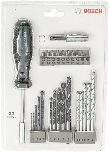 [2607017503] BOSCH ACCESORY SCREWDRIVER & DRILL BIT SET - 2607017503