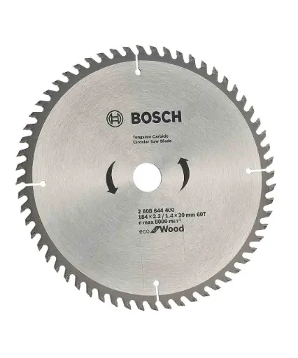 [2608644400] Bosch ECO Circ Saw blade for Wood 184x2.2/1.4x20 60T..