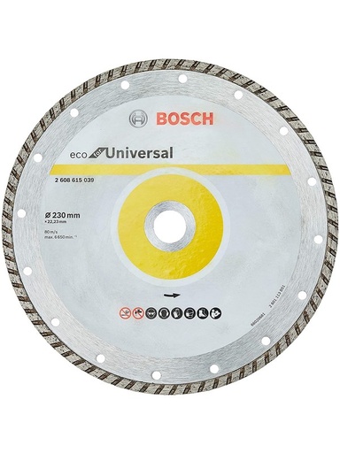 [2608615039] BOSCH ECO FOR UNIVERSAL DIAMOND CUTTING DISC 230 x 22,23mm - 2608615039