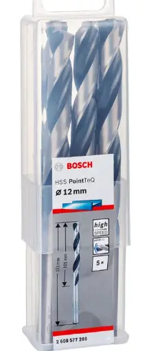 [2608577288] BOSCH Twist Drill Bit pointeq 12mm