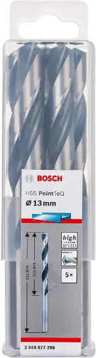 [2608577298] Bosch Twist Drill Bit pointeq 13mm