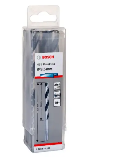 [2608577263] Bosch Twist Drill Bit pointeq 9.5mm