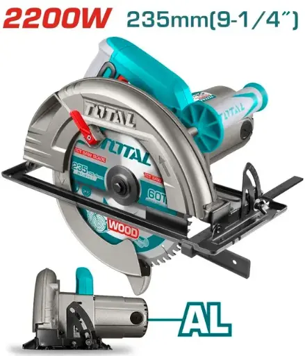 [TS1222356/35622] CIRCULAR SAW 2200W TOTAL - TS1222356/35622