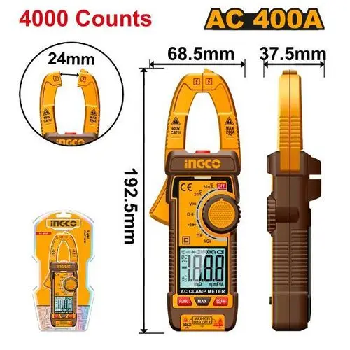 [DCM62001] DIGITAL AC CLAMP METER DCM62001