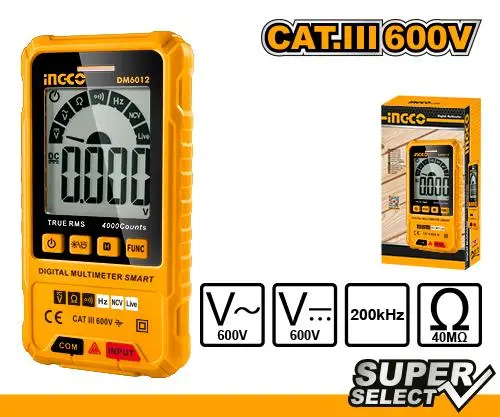 [DM6012] DIGITAL MULTIMETER DM6012