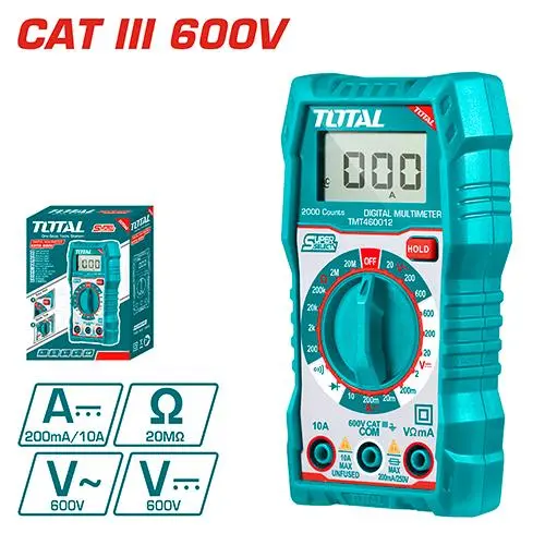 [TMT460012] DIGITAL MULTIMETER TOTAL - TMT460012