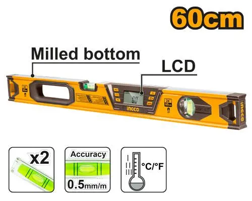 [HSL08060D] DIGITAL SPIRIT LEVEL HSL08060D