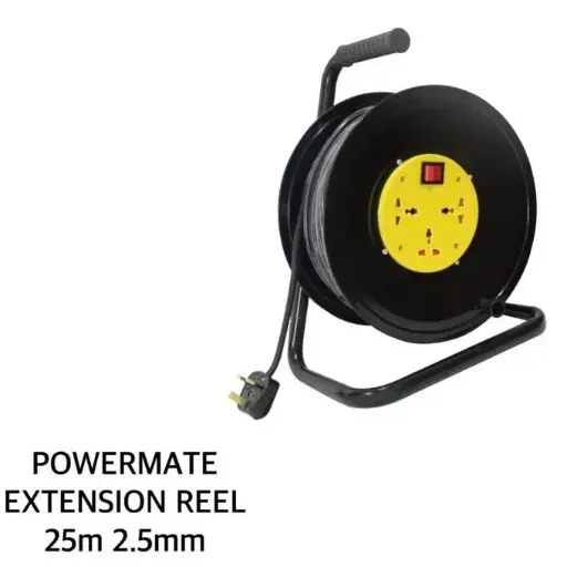 [PM-250EX25] EXTENSION REEL 25MX2.5MM 3CORE PM-250EX25 POWERMATE