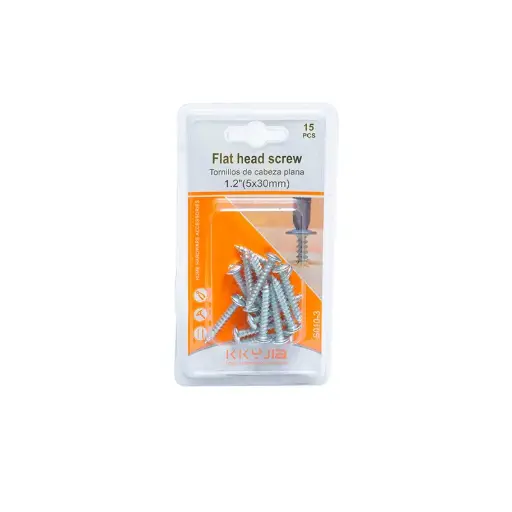 [S010-3] FLAT HEAD SCREWS 1.2 (5X30MM)