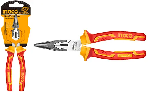 [HILNP28208] INSULATED LONG NOSE PLIERS HILNP28208