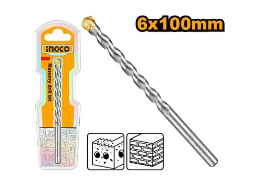 [DBM2110610] MASONARY DRILL BIT 6X100MM -  DBM2110610....