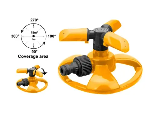 [HPS23602] PLASTIC 3 ARM ROTARY SPRINKLER HPS23602