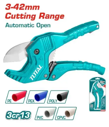 [THT534216] PVC PIPE CUTTER TOTAL - THT534216