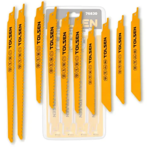 [HTT76830] RECIPROCATING SAW BLADES FOR WOOD TOLSEN -  HTT76830