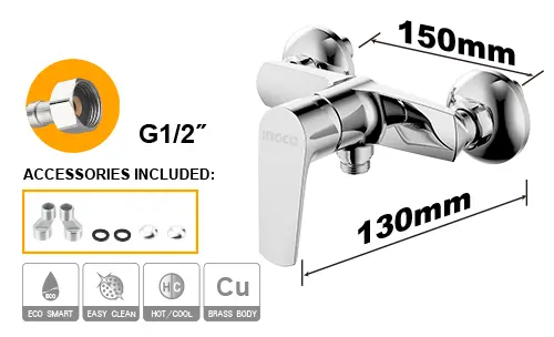 [HSLBM41201] SINGLE LEVER SHOWER MIXER INGCO - HSLBM41201