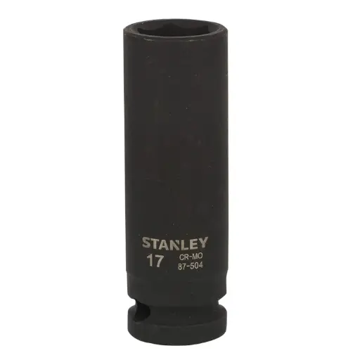 [87-504] STANLEY IMPACT SOCKET 1/2"DR DEEP 17MM 87-504