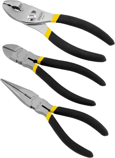 [0-84-114] STANLEY PLIERS SET BASIC 3PCS 0-84-114