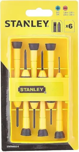[STHT60052-8] STANLEY PRECISION SCREWDRIVER SET- STHT60052-8