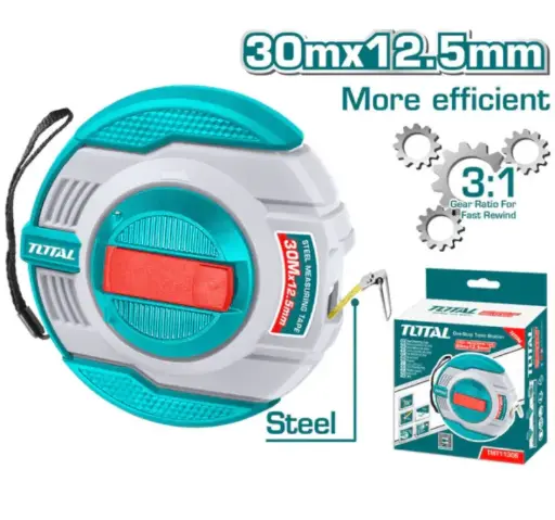 [TMT11306] STEEL MEASURING TAPE 30M*12.5MM - TMT11306