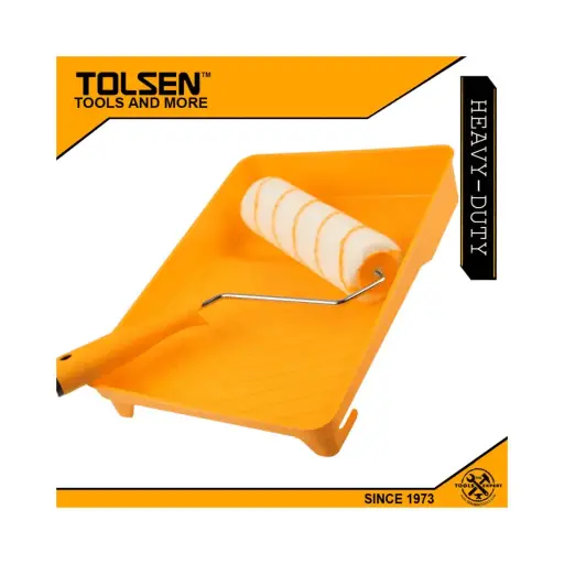 [HTT40088] TOLSEN 3PCS PAINT ROLLER SET 360x285x75MM