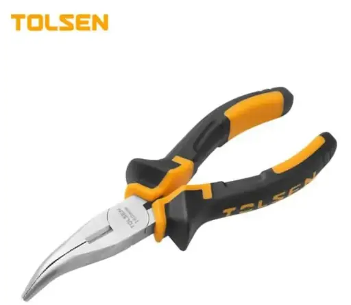 [HTT10008] TOLSEN BENT NOSE PLIERS 160MM, 6"
