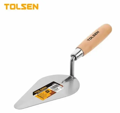 [HTT41008] TOLSEN BRICKLAYING TROWEL 130mm, 5" (WOODEN HANDLE)