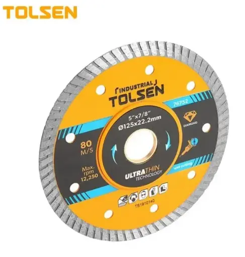 [HTT76751] TOLSEN ULTRATHIN INDUSTRIAL DIAMOND DISC 115 X 20MM -  HTT76751