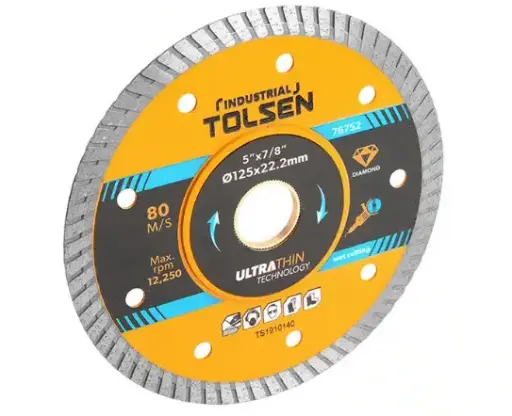 [HTT76754] TOLSEN ULTRATHIN INDUSTRIAL DIAMOND DISC 230 X 20MM -  HTT76754