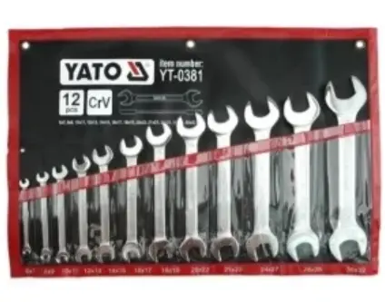 [YT0381] YATO DOE SPANNER SET 6 - 32MM - YT0381